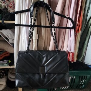 Aldo Rhiladiaax Black Quilted Purse.